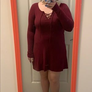 Casual long sleeved dress